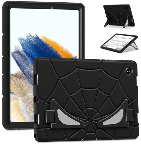 Custodia per iPad Mini 6 (2021)/Mini 7 (2024, resistente e antiurto con tracolla per iPad Mini 6 (2021)/Mini 7 (2024, nero