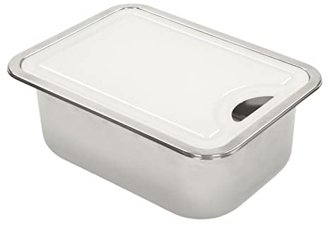 LUCKDANO Kit d'évier pour Camping-car, évier de Cuisine en Acier Inoxydable de qualité 304, Lavabo à Main, Kit d'évier avec Planche à Découper en Acrylique