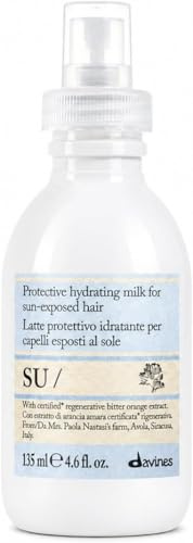 Davines SU Hair Milk 135ml - Crema Spray Leave-On con Protezione UV per Capelli