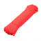 DonDon Cuerda de 30 Metros de Nylon Cuerda de Paracord Cuerda de Supervivencia para Actividades al Aire Libre, para Camping y para Manualidades 4 mm – 7 filamentos Rojo
