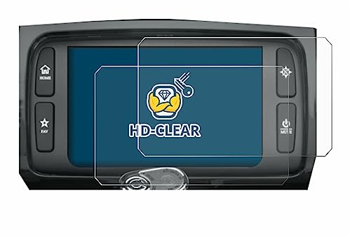 BROTECT (2 Stück Schutzfolie für Harley Davidson Boom Box 6.5 Displayschutz Folie Made in Germany, Ultra-Klar
