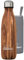 Capeebara - Gourde Inox Isotherme - Bouteille Isotherme Colorée - Avec Housse (Bois Marron, 500 ml)
