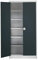 mauser | Extrahoher Universalschrank | HxBxT 2200 x 950 x 420 mm | lichtgrau/anthrazitgrau