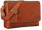 STILORD 'Davis' Messenger Bag Leder 13 Zoll Laptop Tasche Vintage Umhängetasche Schultertasche für Uni Büro Büchertasche Messengertasche Echtleder Damen und Herren, Farbe:maraska - braun