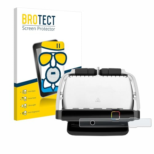 BROTECT Entspiegelungs Schutzglas für Tefal OptiGrill Elite Schutzfolie Panzer Folie Glas Matt [Extrem Kratzfest 9H, Anti-Reflex, Anti-Fingerprint]