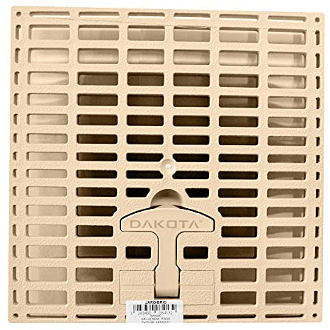 Jardibric - Grille de Regard d'Évacuation des Eaux Pluviales (28 x 28 cm pour Regard de 30 x 30 cm) - Garantissez Un Écoulement Efficace des Eaux Pluviales avec Cette Grille Robuste et Durable