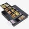 ACROPAQ - Plateau de tiroir-caisse - Compatible avec tous les tiroirs-caisses de 41 cm de large, 36 x 32 x 6 cm, 4 compartiments pour monnaies et 8 compartiments pour billets - Noir