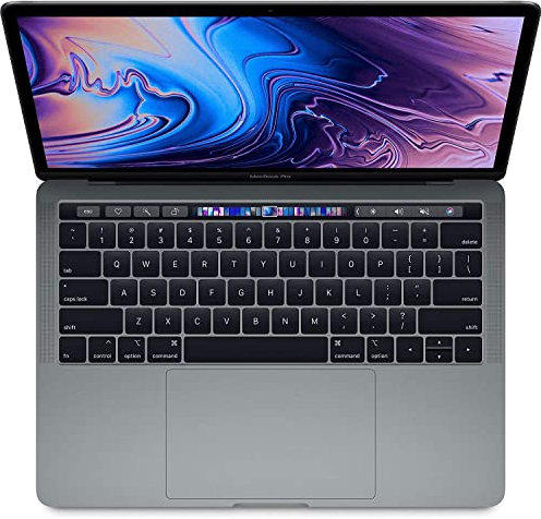 2017 Apple MacBook Pro Touch Bar with Intel 3.1 GHz Core i5 (13-inch, 8GB RAM, 256GB SSD Storage, Qwertz Germany/Austria) - Silver (Reacondicinado)