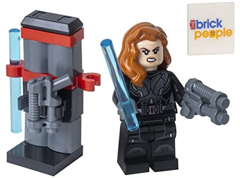 LEGO Super Heroes: Black Widow from Avengers Tower Battle with Weapons Stand