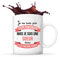 Planetee Tasse blanc Superwoman Soeur | Mug original idéal pour cadeau de noël et anniversaire