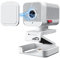 aicoco Cámara web PTZ FHD 1080P, con micrófonos dobles y cubierta de privacidad, cámara de computadora con seguimiento de IA, para Zoom/equipos/Skype/YouTube/Gaming