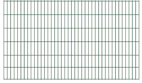 TETZNER&JENTZSCH Basic Doppelstabmatte GRÜN 200 x 120 cm, 6005, Stäbe 6/5/6, MW 50/200 mm