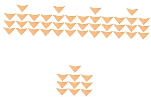 ABOOFAN 50-Teiliges Seidenschal-Kidcraft-Spielset Spielzeug Für Kinder Sommerschal Damenschals Tanzschals Halstücher Chiffonschals Einteiler Taschentuch Schalzubehör Kleiner