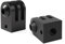 HSU Adaptador de Trípode de Aluminio para GoPro, 2 Pack Soporte de Cámara para Hero 13/12/11/10/9/8/7/6/5/4/3 Cámara de Acción (Negro)