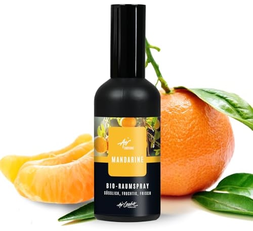 Air Creative Raumspray Mandarine - BIO Raumduft für fruchtige Frische - Aromatherapie, Gute Laune mit einem Sprühstoß