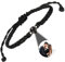 GGKAFACOI Projektion Armband Foto, Personalisiertes Mit Bild im Stein für Paare, Freund & Freundin (Schwarzes Armband + Schwarze)