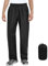 JAEZZIY Herren-Regenhose, wasserdicht, winddicht, Reißverschlusstaschen, geeignet für Outdoor-Arbeit, Golf, Angeln, Wandern, Schwarz, Klein