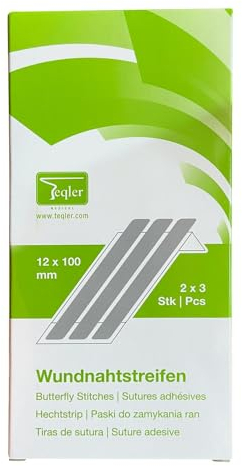 Teqler Bandes de suture 12 x 100 mm
