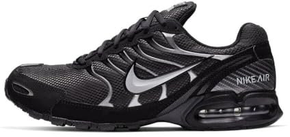 NIKE Air Max Torch 4 Men's Trainers Sneakers Training Shoes 343846 (Anthracite/Black/Metallic Silver 002) UK10 (EU45)