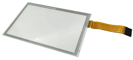 Zieichy Touchscreen kompatibel mit Trimble Agriculture FM750 und Case IH FM-750 CFX750, 196 mm x 124 mm