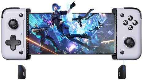 EasySMX M05 Type-C Mobile Gaming Controller for Android, iPhone 15, Xbox Game Pass Gaming Controller with Hall Trigger, Mapping function,Plug & Play,Passthrough Charging Low Latency