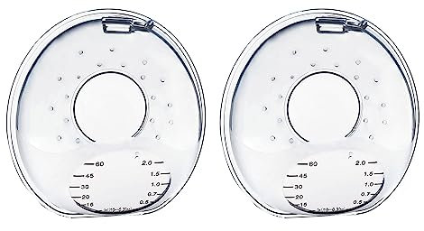 2 Pieces Milk Saver Reusable Breast Shells Milk Catcher Wearable Nursing Cup Breastmilk Saver for Collecting Breast Milk