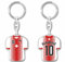 daged Porte-clés Suisse - Motif maillot - Revêtement en résine - Effet 3D + autocollant - Fonctionnalité pratique, multicolore, 90 mm