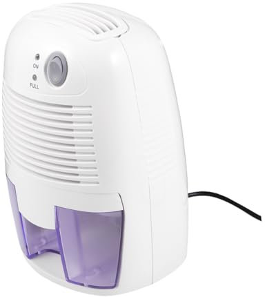 Cabilock Deumidificatore USB Mini Da Essiccatore Aria Portatile Per Bagno e Ufficio Spegnimento e Indicatore LED Controllo Umidità e Silenzioso