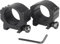 ProWildGear 2 Pcs Aluminium 30mm Low Profile Rifle Scope Ring Mount Heavy Duty 6 Bolt for 20MM Picatinny Rail