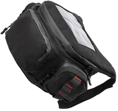 HATSVTGR Motorrad Satteltaschen wasserdichte Lenkertasche Für Vespa 150 300 Mit Touchscreen