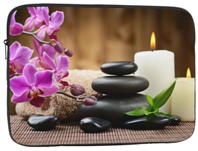 GSGCSBYMLG Zen Stone printed Laptop Case Computer Protective Bag