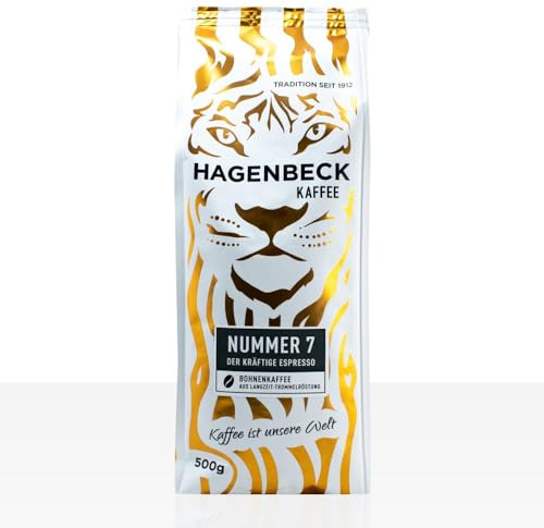 Hagenbeck Espresso Nr. 7 Kaffee 5 x 500g Kaffeebohnen