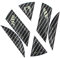 3D Emblem Gel Aufkleber hinten von Finest-Folia DM001 (Carbon Schwarz)