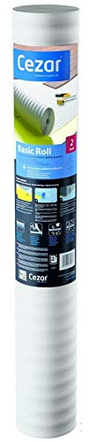 10m² OR 25m² - 2mm Acoustic Comfort White Underlay - Wood Laminate Flooring TMW Profiles (White Underlay 1 roll 10m²)