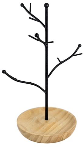 Mango Steam Organisateur de Bijoux pour Boucles d'oreilles et Bagues (Arbre)