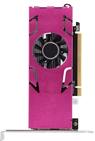 Jectse Cartes Graphiques d'ordinateur, Carte Graphique de Technologie 4K et HDR, Carte Graphique 4K 2K 1080P 10bit Color Depth HDR 4G GDDR5 128bit, Convient pour
