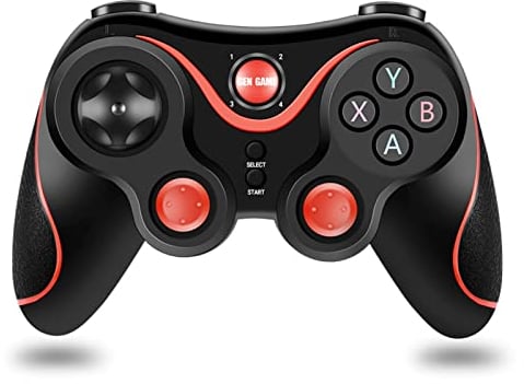 ciciglow Bluetooth Wireless Game Controller, Bluetooth Gamepad Controller Joystick für IOS/für Android Handy Tablet TV Box