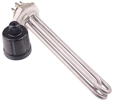 Heating Element Brewing Heater DN32 220v / 380v 4.5KW Heating Resistance Electrical Water Heater Element SUS304