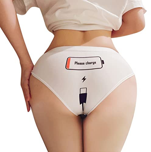 Zilosconcy Frauen Reizvolle Druck Schlüpfer Stretch Weiche Unterwäsche Body Herren Unterwäsche Sexy