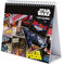 Grupo Erik Tischkalender 2023 - Star Wars klassiker Kalender 2023 Tischkalender - Tischkalender 2023 Quer Format - Tischkalender 2023 zum Aufstellen - FSC zertifiziert - Offizielle Lizenz