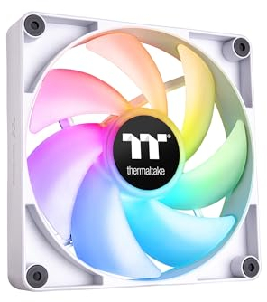 Thermaltake CT140 ARGB Sync PC Cooling Fan White | Pack of 2