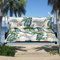 LiveGo Garden Bench Cushion 2/3/4 Seater Soft Outdoor Waterproof Patio Lounger Bench Swing Hammock Pad with Backrest (150 * 100 * 10CM, Floral Print)