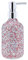 Bling Strass Seifenspender mit rostfreier Pumpe, Lotionspender für Küche, Bad, hochwertige dicke Seifenpumpenflaschen (rosa)