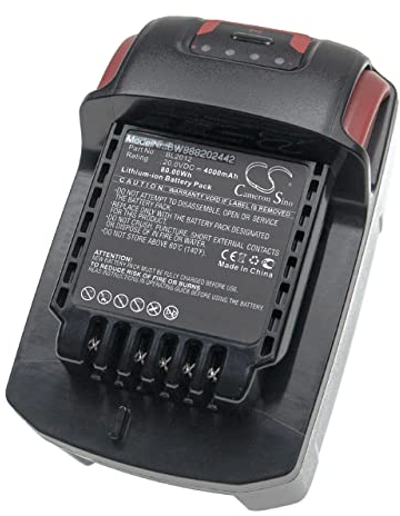vhbw Batterie Remplacement pour Ingersoll Rand BL2010, BL2012, BL2022 pour Outil électrique (4000 mAh, Li-ION, 20 V)