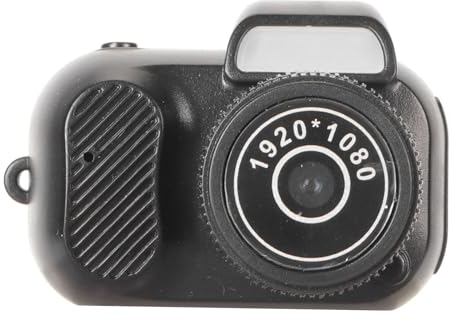 Videocamera Videocamera, Fotocamera Digitale Mini DV Portatile 1080P con Display da 0,96 Pollici, Fotocamera Mini Reflex Digitale retrò Supporta Fino a 128 GB