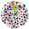 TIESOME 60 Stück Fußball-Aufkleber, wasserdicht, Fußball-Sport-Zubehör, Wasserflaschen, Laptop, Gepäck, Handy, Skateboard, Dekoration, perfektes Fußballgeschenk für Mädchen und Jugendliche