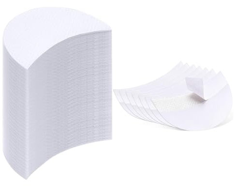 120 Stück Lidschatten Gel Pad Augen Make up Aufkleber Patches Lidschatten Schablonen zur Verhinderung von Wimpernverlängerung Tönung und Lippen Make up Rückstand