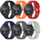 Xisair 6 Pulseras Compatibles Con Xiaomi Watch S3, S1, S1 Active, 2 y 2Pro - Correa de Silicona Deportiva, Impermeable y Transpirable Para Mujer y Hombre