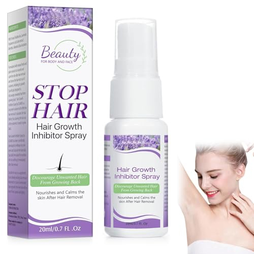 Spray Depilatorio,Inhibidores del Crecimiento del Cabello,Spray Inhibidor del Crecimiento del Cabello,Aerosol de Depilaciónproducto,Crema Depilatoria Mujer,Hair Removal Cream,Crema Depilatoria,20 ml