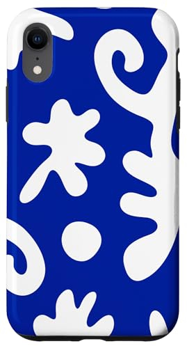 Blaues Korallen Muster Ozean Meeresbewohner Tauchen Hülle für iPhone XR